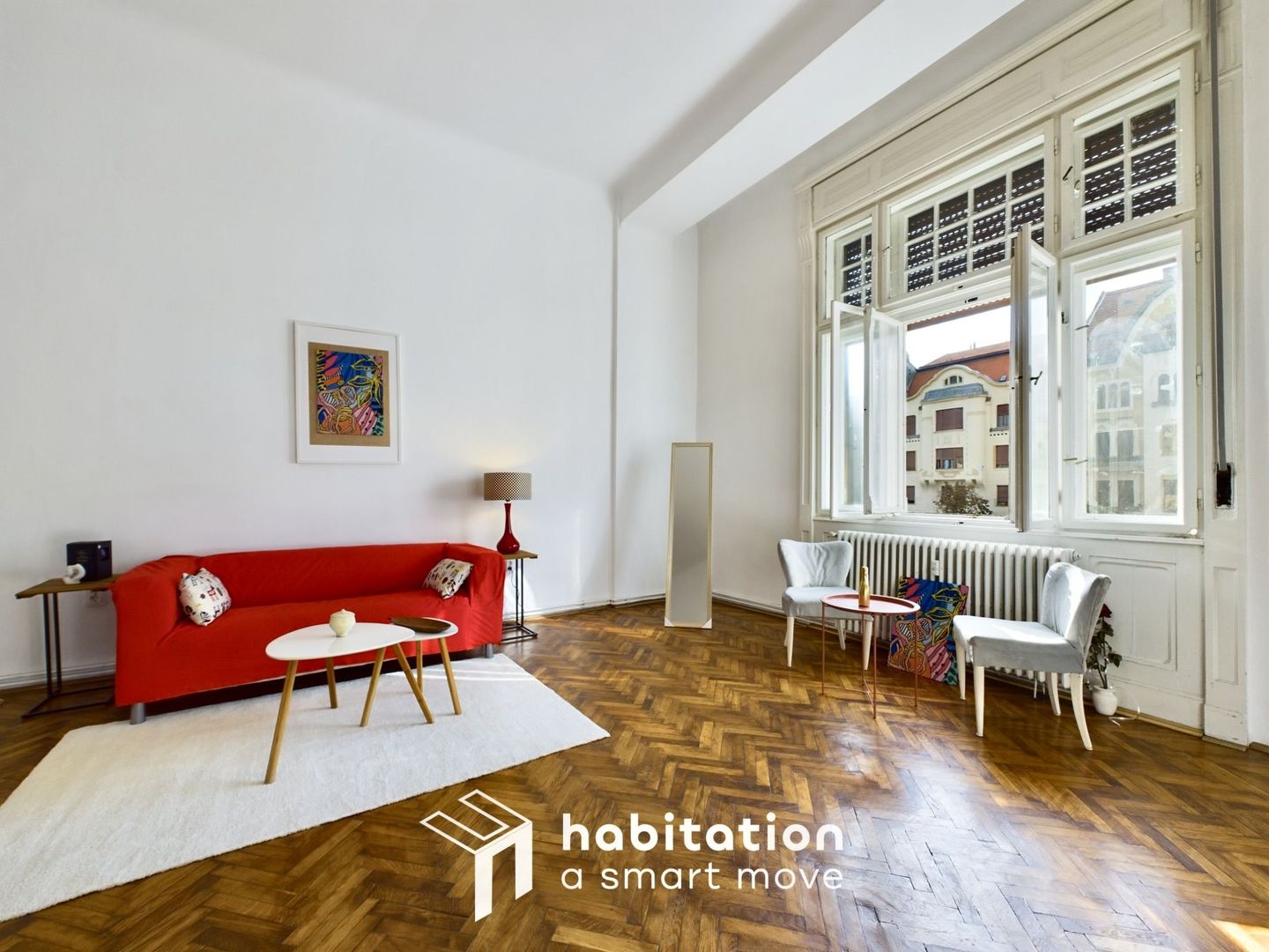 Tur virtual- 3 camere, elegant arhitectural, vedere in Piața Victoriei - Poză 3