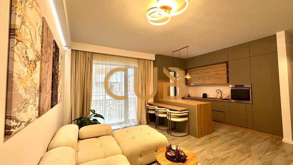 FUTURE RESIDENCE - 2cam DEOSEBIT complet mobilat+utilat|piscina,lift| - Poză 14