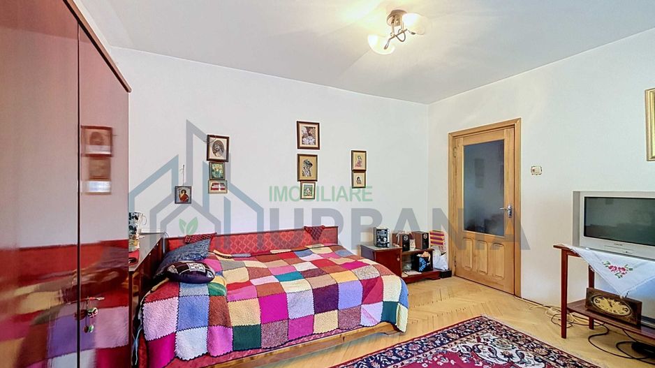 Apartament decomandat 2 camere, Oancea, Iași | 50 mp + loggie 5 mp | Centrală, AC, boxă - Poză 3