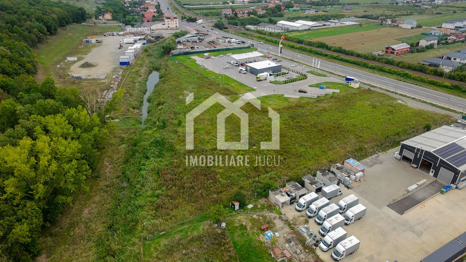 Teren intravilan 9.410 mp – Jucu de Mijloc – Front la DN1 - Poză 2