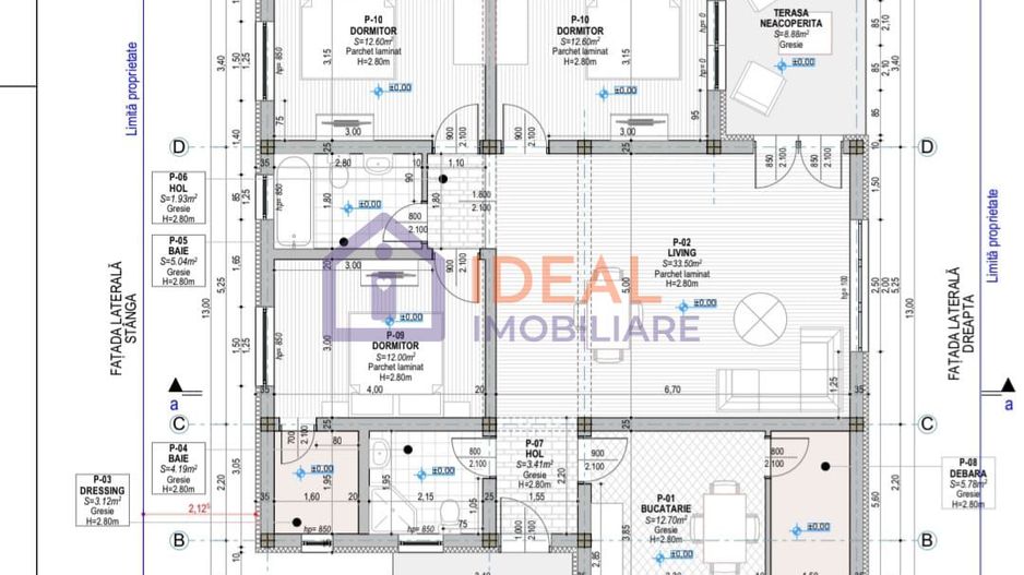 Casa Individuala pe un singur nivel cu 400 mp de teren, in Selimbar - Schiță 5