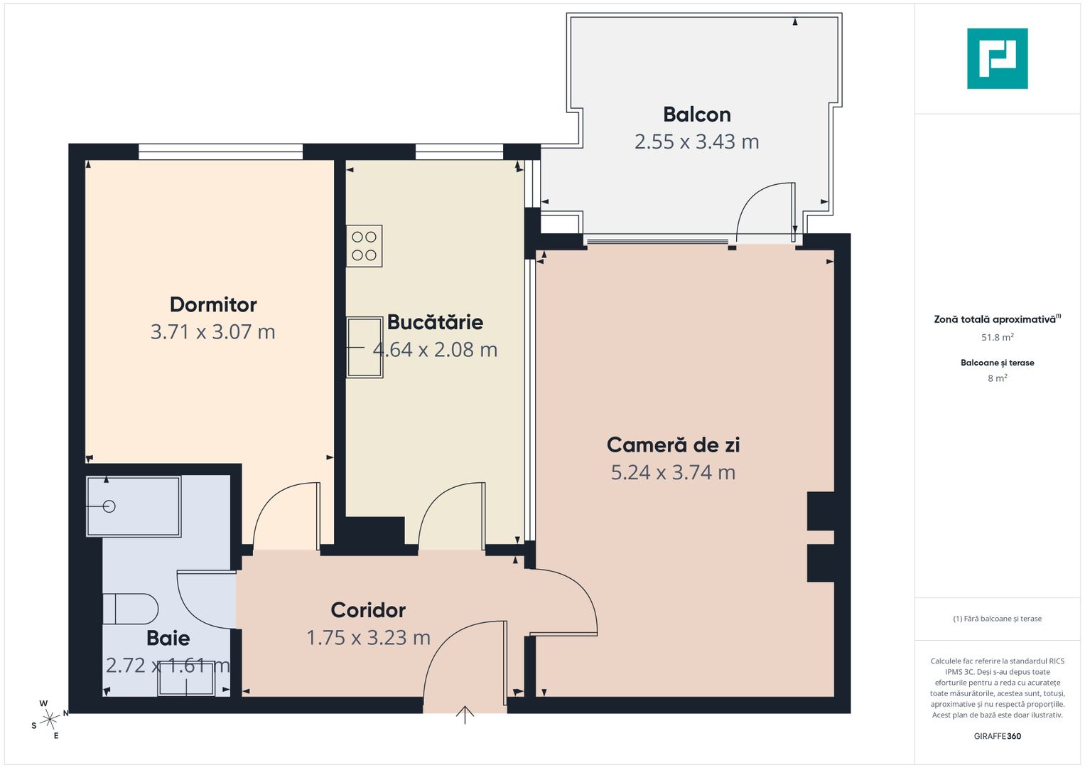 2 Camere Premium | Nusco City Faza 2 - Poză 6