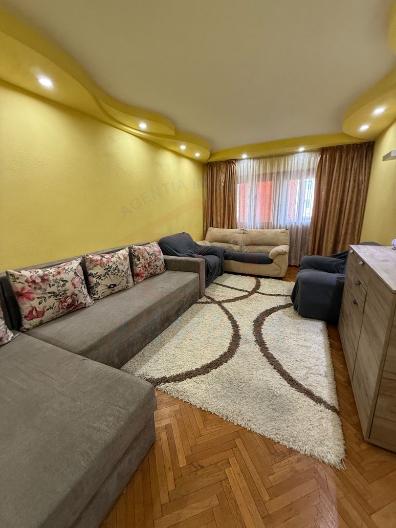 APARTAMENT 3 CAMERE, I.C. FRIMU, 450 €/LUNĂ - Poză 2