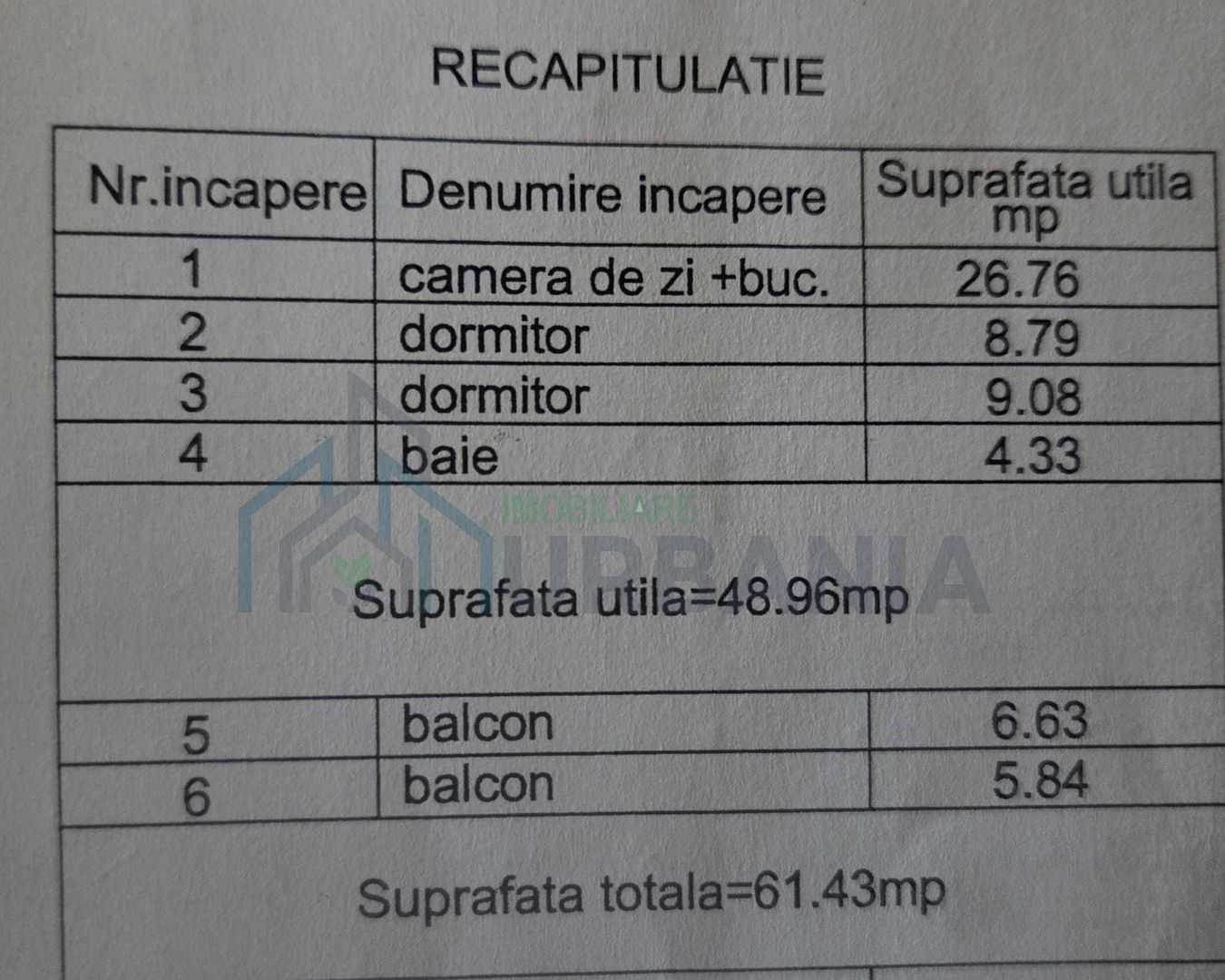 Apartament cu 2 camere, mansardă, Hlincea - 61,43 mp, loc de parcare - Poză 4
