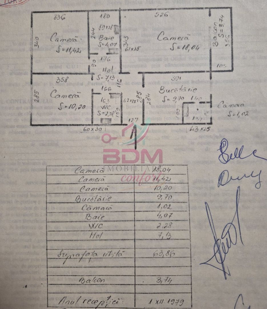Apartament 3 camere | decomandat I etaj intermediar - Poză 10