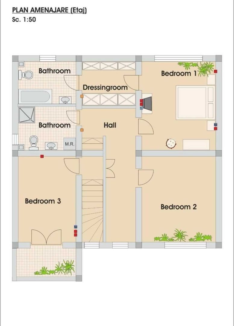 Vila individuala 5 camere | Pipera | Pretabila pentru locuinta sau sediu firma - Poză 8