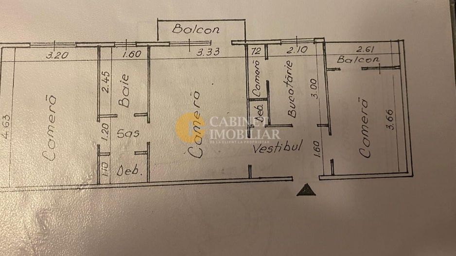 3 camere, etaj 1/4, Tatarasi-Dispecer , fara risc, liber! - Poză 7