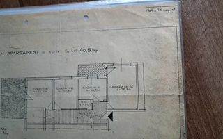3 camere Uverturii - 1980 - Schiță 7