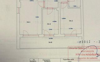 Apartament 3 camere Pallady | Mobilat si Utilat Complet | Loc Parcare - Schiță 32
