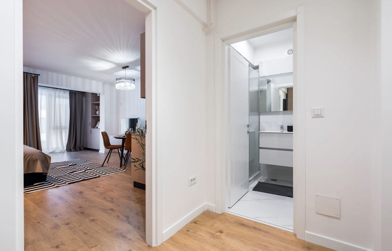 GARSONIERA - IVORY RESIDENCE, CENTRALA PROPRIE, BLOC NOU, PARCARE - Poză 8