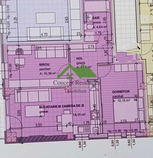 3 camere, bloc nou, parcare subterană – Ștefan cel Mare - Poză 8