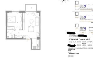 2 CAMERE| AVIATIEI TOWER| - Schiță 23