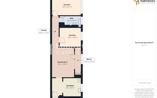 Locuința ideală – Apartament cu 3 camere renovat complet - tur virtual - Poză 39