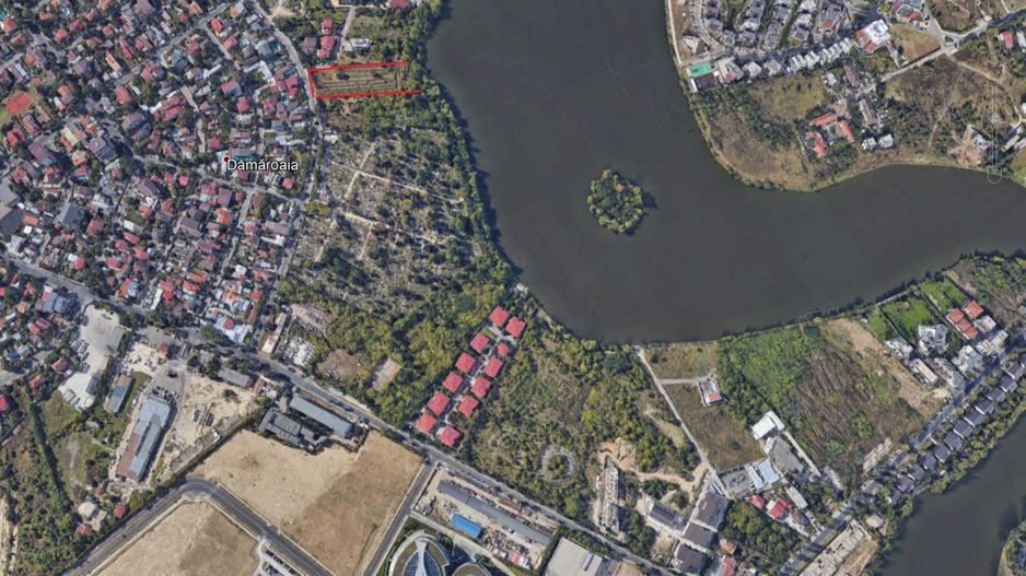 Teren 5963 mp deschidere lac Grivita 42 m cu deschidere la strazi 77 m - Poză 21