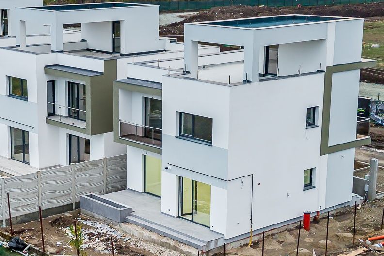 Casă nouă 2025 cu terasă rooftop – 5 camere, design modern, în Gai - Poză 1