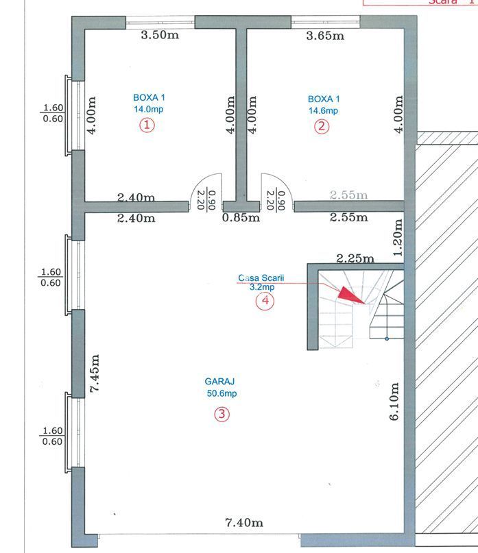 Casa pe un nivel, Selimbar,Sibiu - Schiță 11