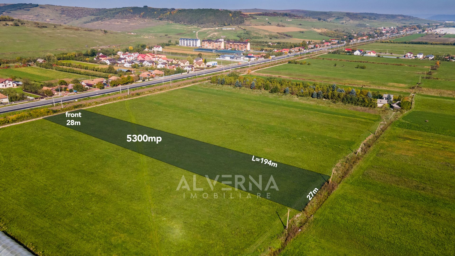COMISION 0% - Teren intravilan - 5300mp - DN1C - Jucu de Mijloc - Poză 3