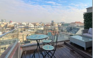 Studio 2 niveluri, terasă 11 mp, vedere spectaculoasă-Calea Victoriei - Poză 1