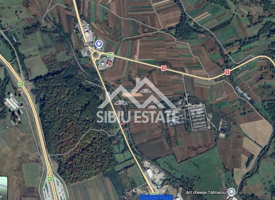 Teren intravilan de vanzare aflat la 15 km de Sibiu - Poză 3
