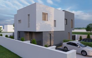 Duplex asimetric-pozitionare excelenta Sacalaz - Poză 1