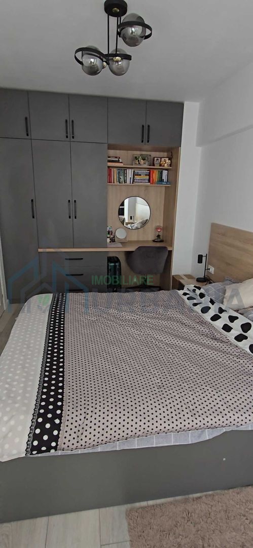 PF vand ap 2 cam 57,4 mp intabulat mobilat cu loc parcare subterana - Poză 5