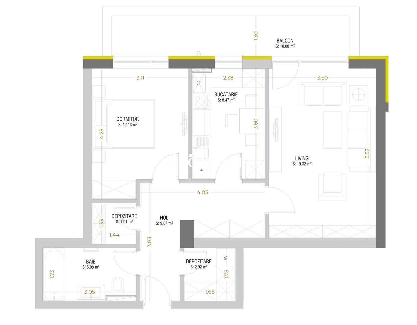 2 camere Cartierul ASTRA - Poză 2