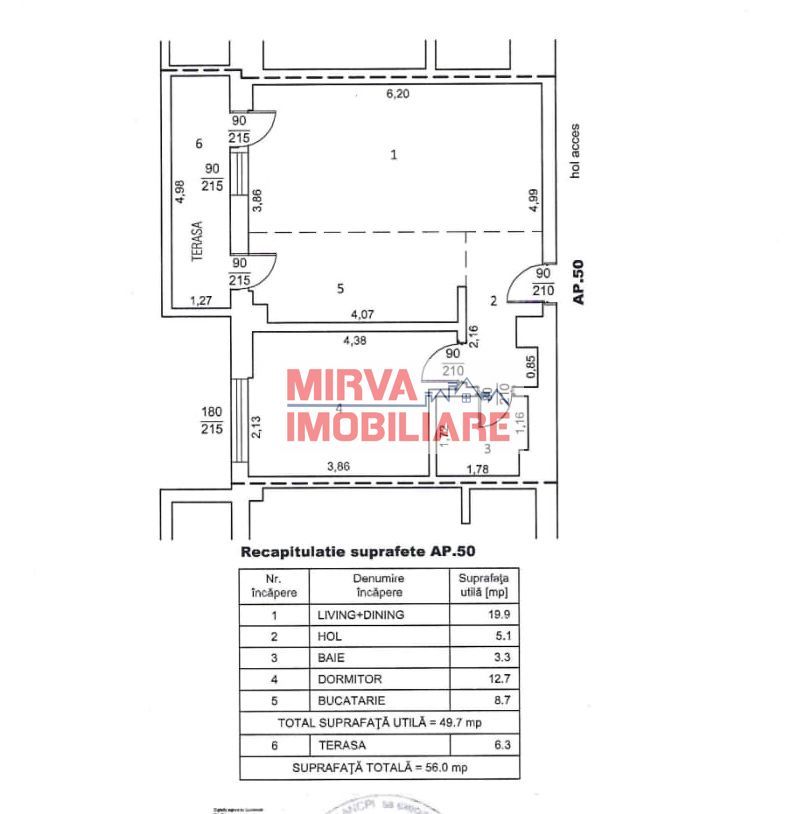Apartament 2 camere decomandat, bloc nou 2023, Vest VAMT, 0% comision - Poză 18