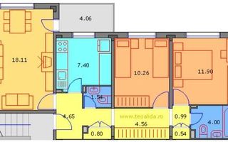 3 camere-Cetatea de Balta, Orsova, Lacul Morii, Lujerului, Virtutii - Poză 5