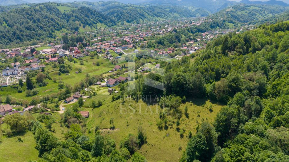 Moieciu de Jos |Teren 11.381 mp | Panoramă, potențial turistic - Poză 10