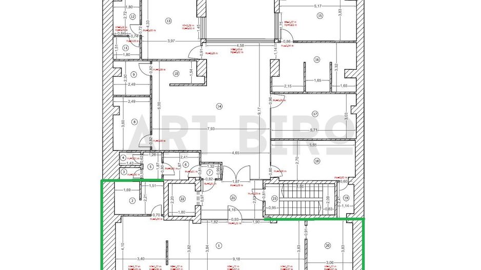 Zero comision, 90mp birou Unirii, arhitectura neoclasica 3' metrou - Schiță 10