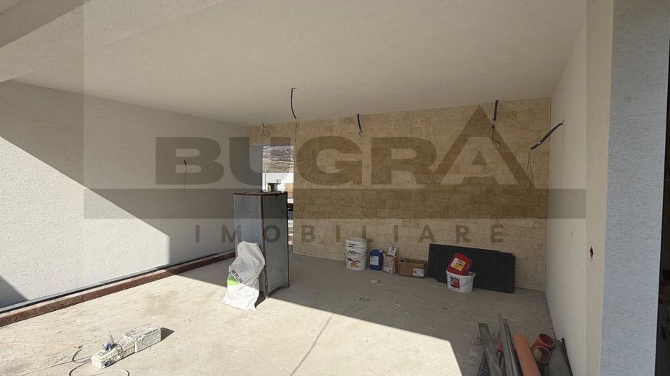 Casa individuala de lux, 119mp, teren 600mp, panoramic, Popesti - Poză 22