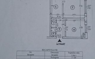 Ap. 3 camere CD- 71mp - Mircea cel Batran - et. intermediar - 125.500e - Poză 14