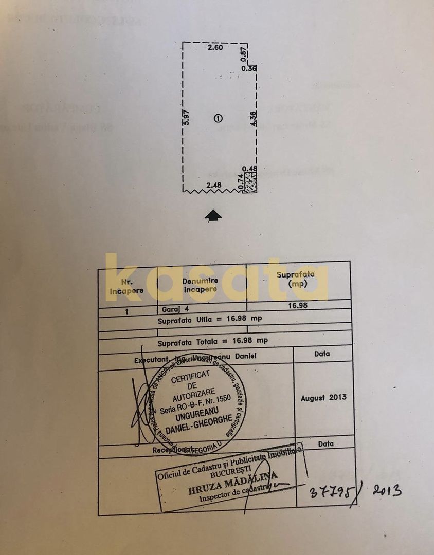 APARTAMENT DE LUX | FLOREASCA | LOC DE PARCARE | BOXA - Schiță 21