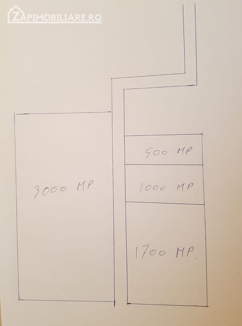 Teren intravilan 5.700 mp in Corunca,zona castelului,34 eu/mp - Poză 8