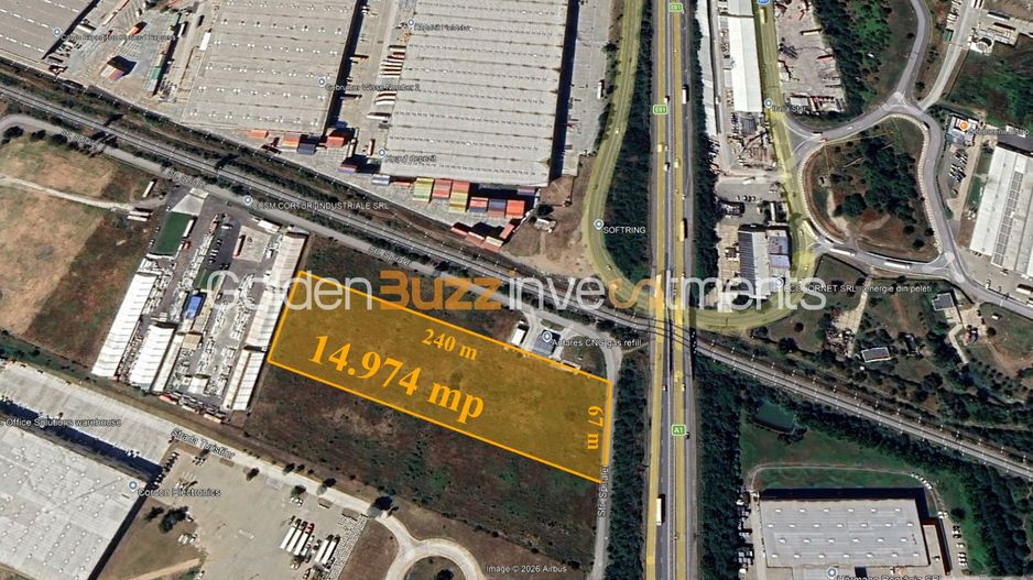 Teren industrial premium – A1 București–Pitești - 1,5 ha - Schiță 4