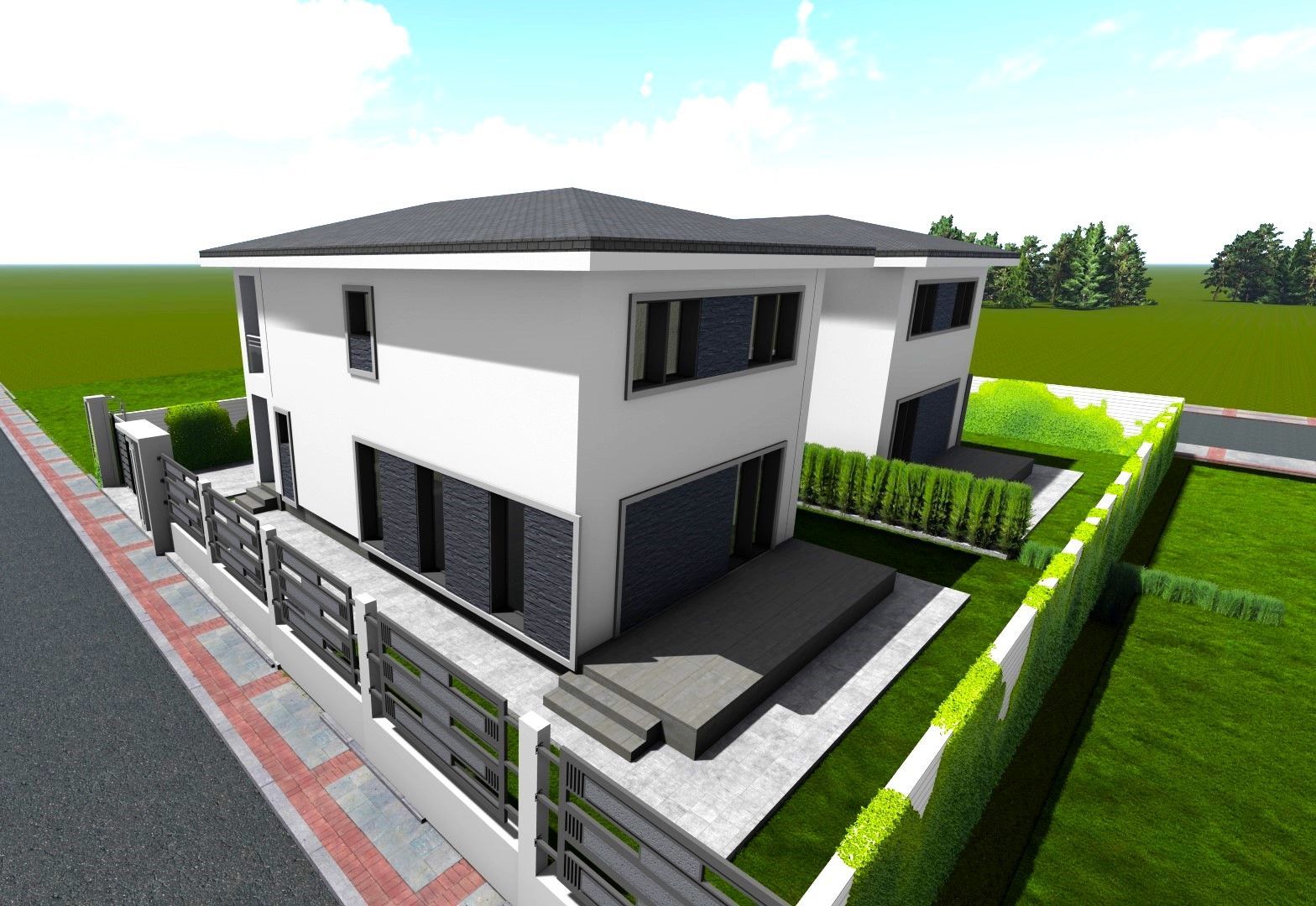 Vilă cochetă cu 3 dormitoare, balcon și 2 terase ! - Poză 4