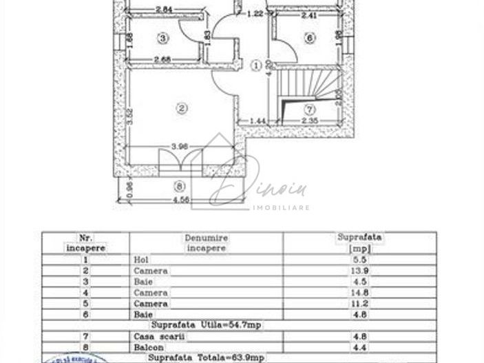 Vila Tunari I zona centrala I 5 camere - Poză 3