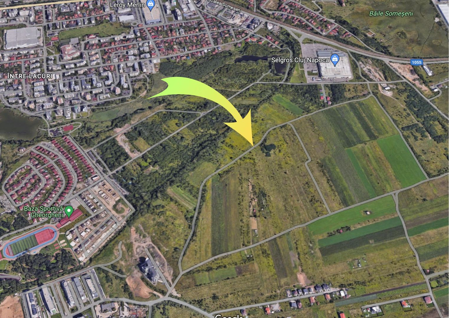 Teren pentru construcții 2.324 mp - cartier Sopor - Poză 1