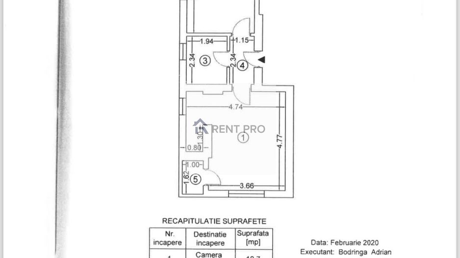 Studio 2 camere - Ranetti Premium Apartments 2021 - Poză 16