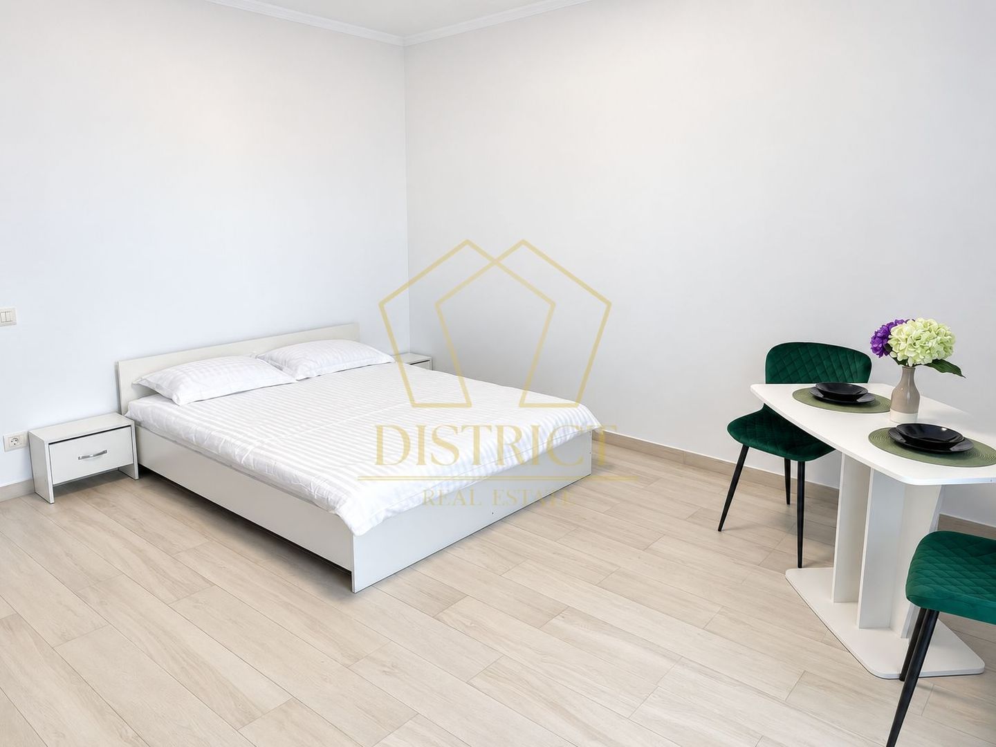 Apartament cu 1 camera mobilat si utilat la parter in Giroc la asfalt. - Poză 2