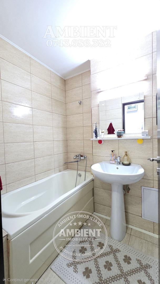 Apartament cu 2 camere tip ”open-space”, mobilat și utilat, zona CRUCEA GĂRII; - Poză 10