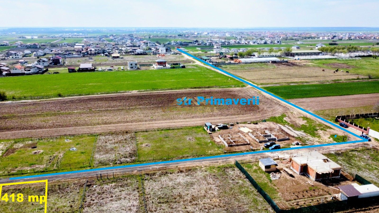 Teren CONSTRUIBIL in zona lacului - comuna Berceni - Poză 3