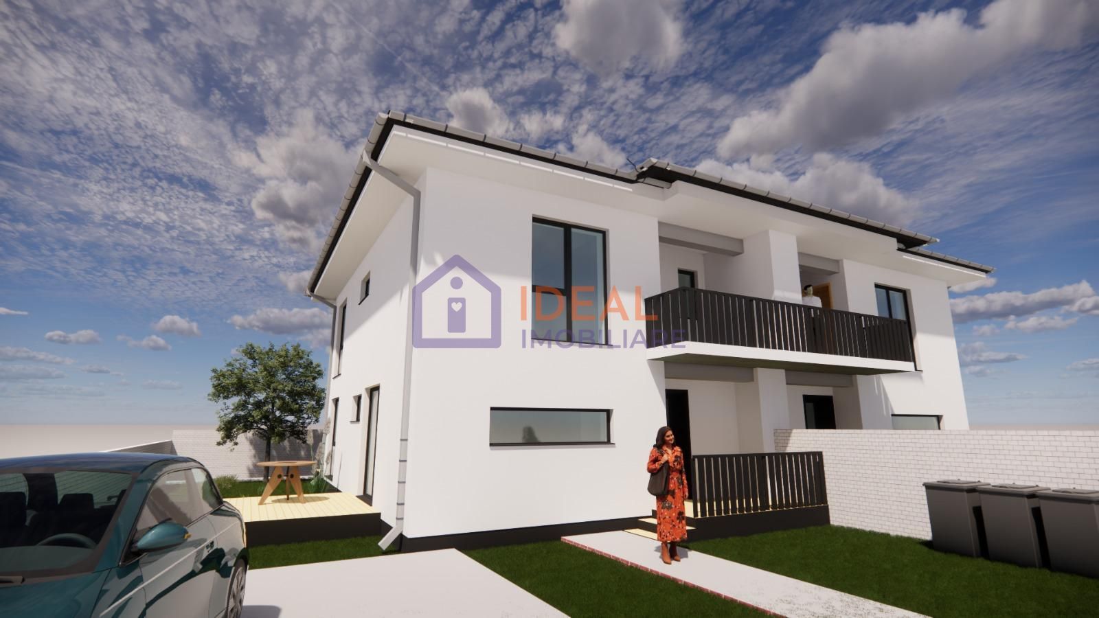 Duplex Modern cu 4 camere in Selimbar, zona Liziera Padurii - Poză 2