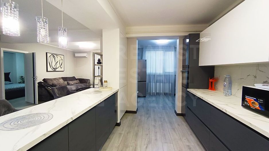 Chirie, apartament, 3 camere, Strada Meleștiu, Botanica - Poză 1