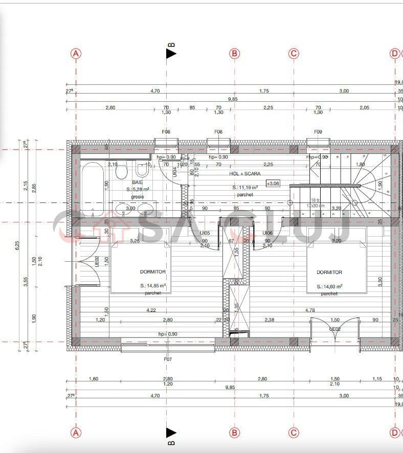 Casa tip Duplex, 4 camere, Someseni!! - Poză 4