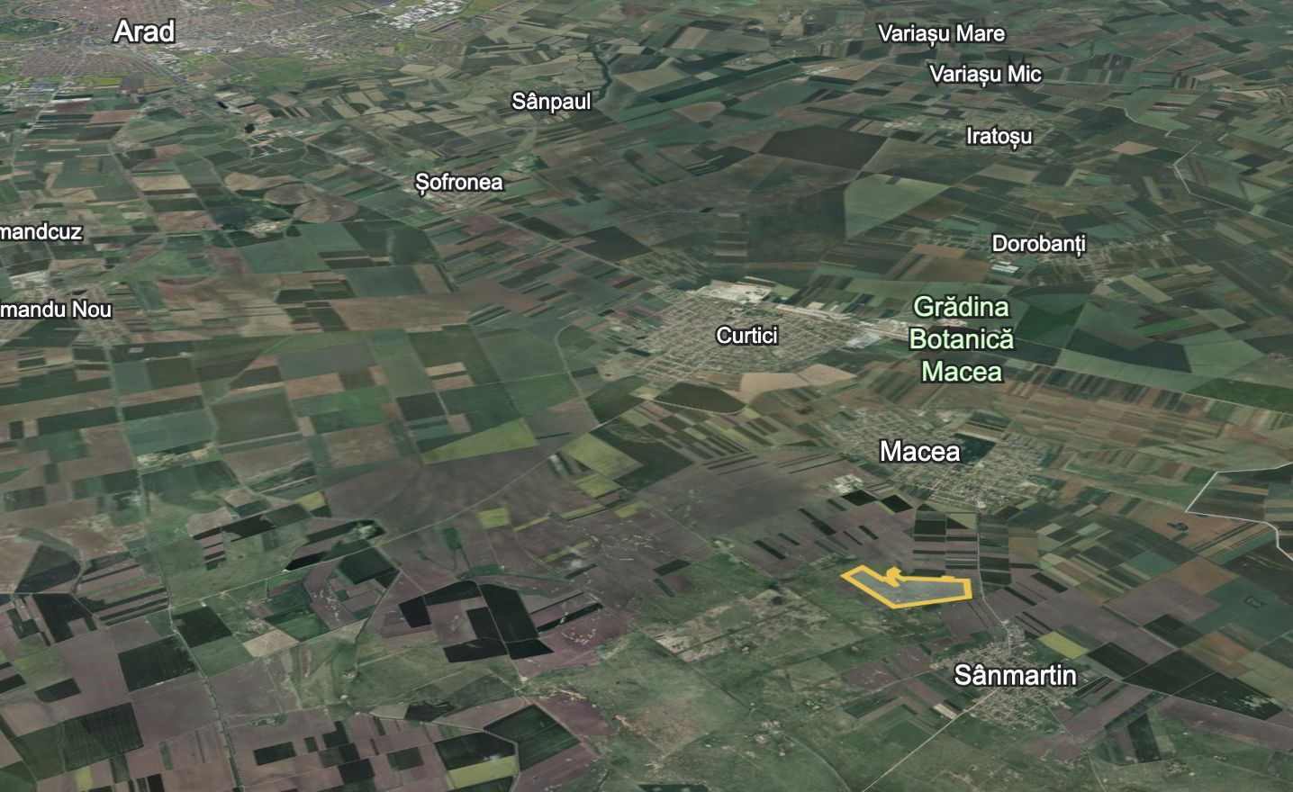 Teren 42 ha pentru parc fotovoltaic – Macea, Arad - Poză 4