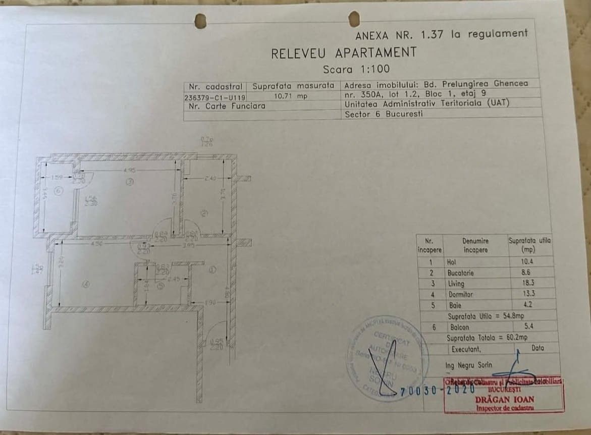 2 camere | Dimri Residence | 54,48 mp utili | Etaj 9/11 - Poză 9