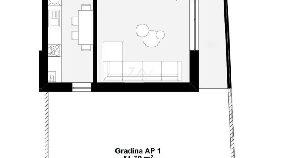 Bloc finalizat. Gradina proprie 52 mp. Decomandat. Loc de parcare. - Poză 7