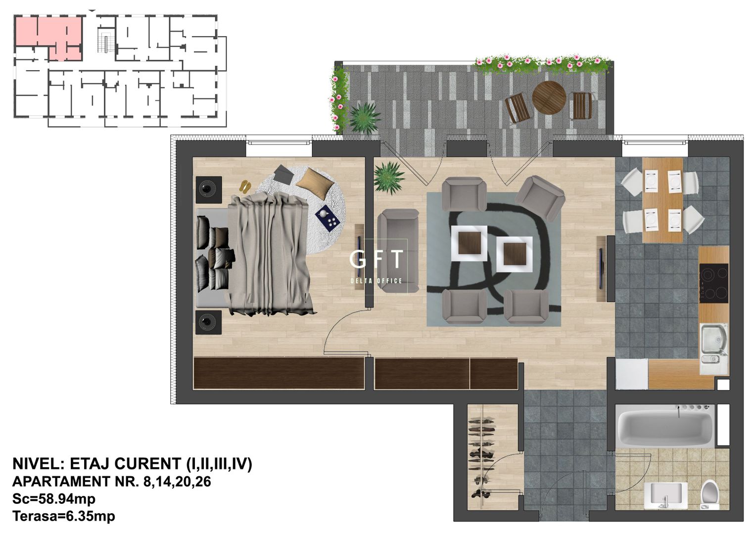 APARTAMENTE NOI, PLATA IN RATE, COMISION 0 % - Poză 14