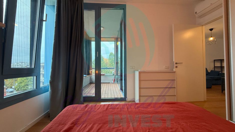 Apartament cu 2 camere, tip duplex, cu design industrial și personalitate - Poză 13
